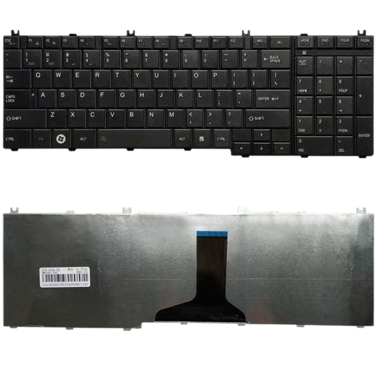 US Version Keyboard for Toshiba Satellite L670 L670D L675 L675D C660 C660D C655 L655 L655D C650 C650D L650 C670 L750 L750D – Durable Build, Easy to Use, For Toshiba Satellite L670 (US) For Toshiba Satellite L670 (US)