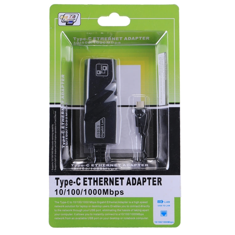 15cm USB-C / Type-C to RJ45 Gigabit Ethernet Network Adapter, RJ45 – Durable Build, Easy to Use