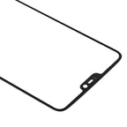 For OnePlus 6 Front Screen Outer Glass Lens – Durable Build, Easy to Use, For OnePlus 6 Black