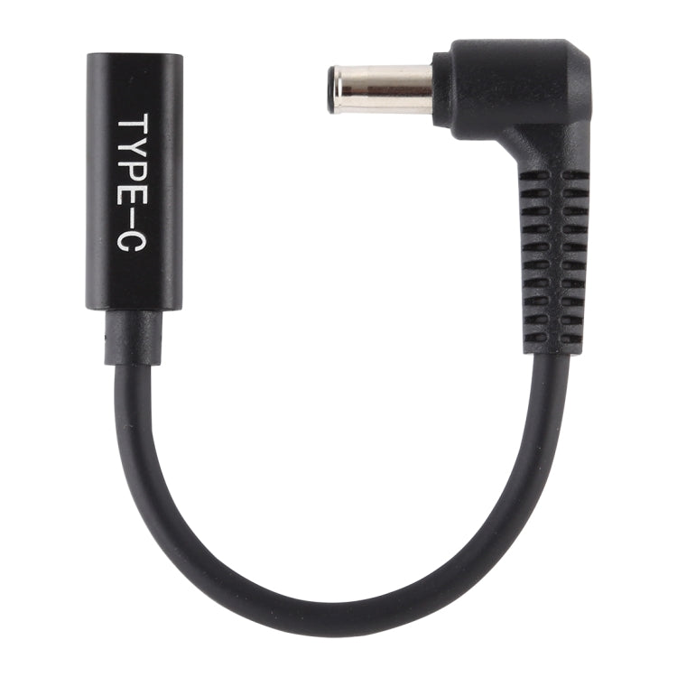 DP 5.0 x 1.0mm to Type-C Female Power Adapter Charger Cable – Durable Build, Easy to Use
