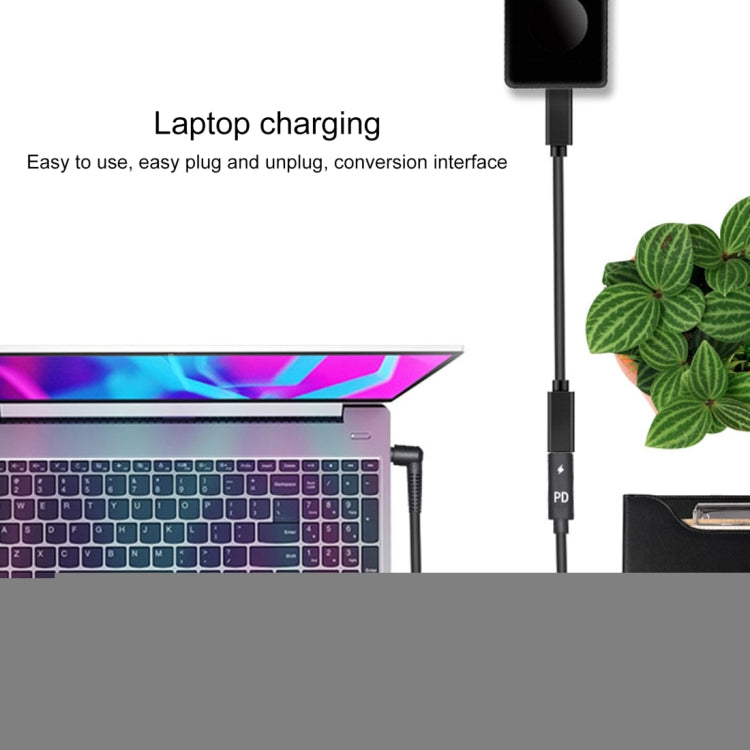 DP 5.0 x 1.0mm to Type-C Female Power Adapter Charger Cable – Durable Build, Easy to Use