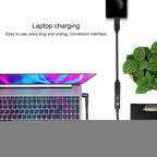 DP 5.0 x 1.0mm to Type-C Female Power Adapter Charger Cable – Durable Build, Easy to Use