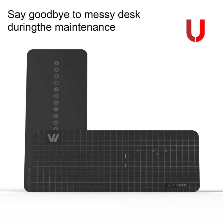 Wowstick Wowpad Magnetic Screw Pad Screw Position Memory Plate Mat, Magnetic Screw Pad – Magnetic