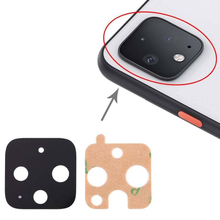10 PCS Back Camera Lens for Google Pixel 4 – Durable Build, Easy to Use, For Google Pixel 4 (10pcs)
