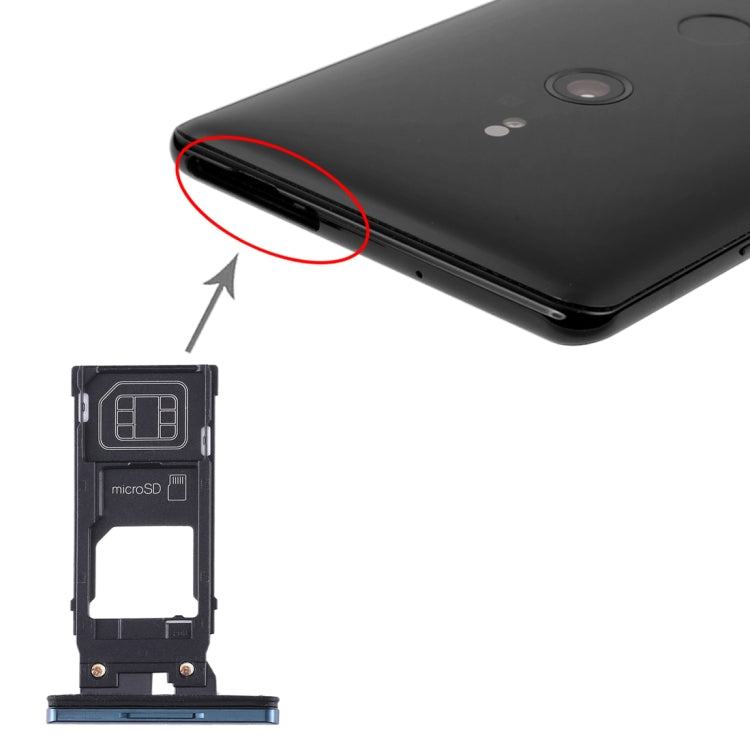 SIM Card Tray + Micro SD Card Tray for Sony Xperia XZ3 – Durable Build, Easy to Use, For Sony Xperia XZ3 (Purple), For Sony Xperia XZ3 For Sony Xperia XZ3 Green