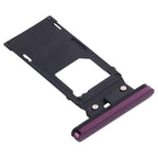 SIM Card Tray + Micro SD Card Tray for Sony Xperia XZ3 – Durable Build, Easy to Use, For Sony Xperia XZ3 (Purple), For Sony Xperia XZ3