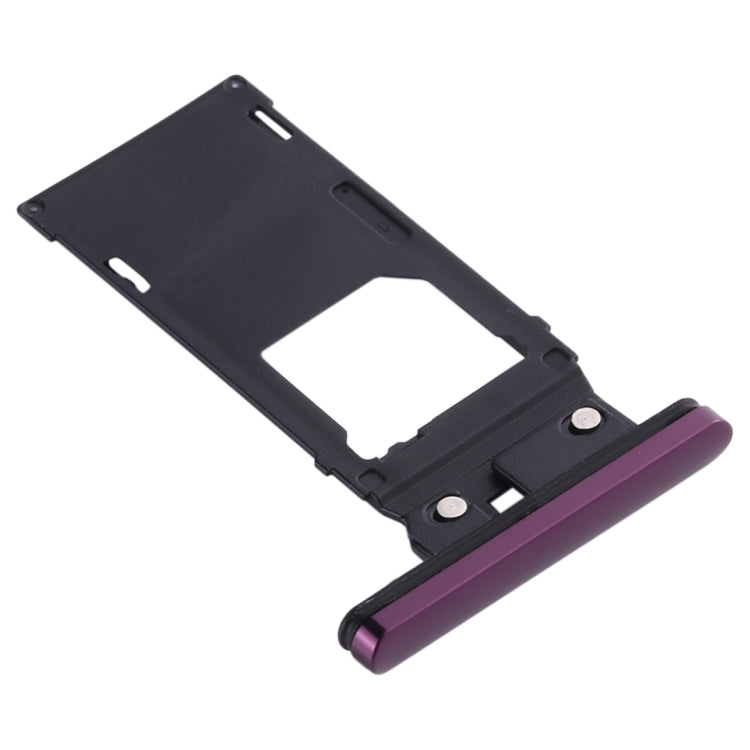 SIM Card Tray + Micro SD Card Tray for Sony Xperia XZ3 – Durable Build, Easy to Use, For Sony Xperia XZ3 (Purple), For Sony Xperia XZ3
