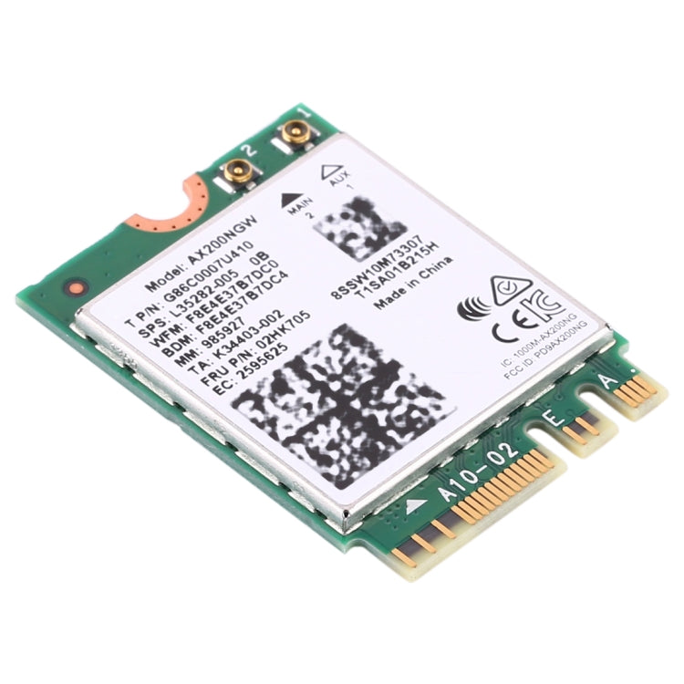 Dual Band AX200 2400Mbps Wireless AX200NGW NGFF M.2 Bluetooth 5.0 Wifi Network Card 2.4G/5G 802.11 ac/ax – Bluetooth