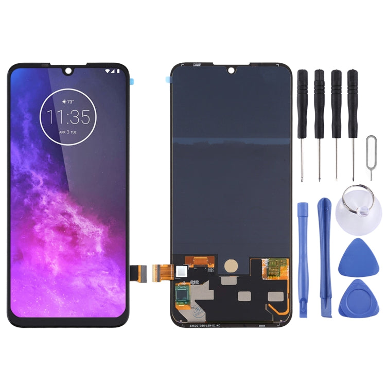 LCD Screen and Digitizer Full Assembly for Motorola One Zoom – Durable Build, Easy to Use, For Motorola One Zoom For Motorola One Zoom