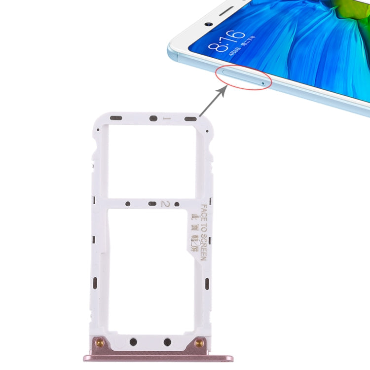 2 SIM Card Tray / Micro SD Card Tray for Xiaomi Redmi Note 5, Redmi Note 5 – Durable Build, Easy to Use, For Xiaomi Redmi Note 5 For Xiaomi Redmi Note 5 Rose Gold