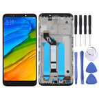 LCD Screen and Digitizer Full Assembly with Frame for Xiaomi Redmi 5 Plus, Redmi 5 Plus – Durable Build, Easy to Use Redmi 5 Plus Black