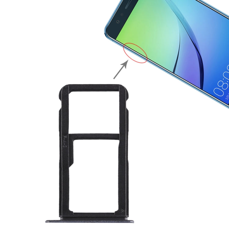 SIM Card Tray + SIM Card Tray / Micro SD Card Tray for Huawei Nova Lite – Durable Build, Easy to Use, For Huawei Nova Lite For Huawei Nova Lite Blue