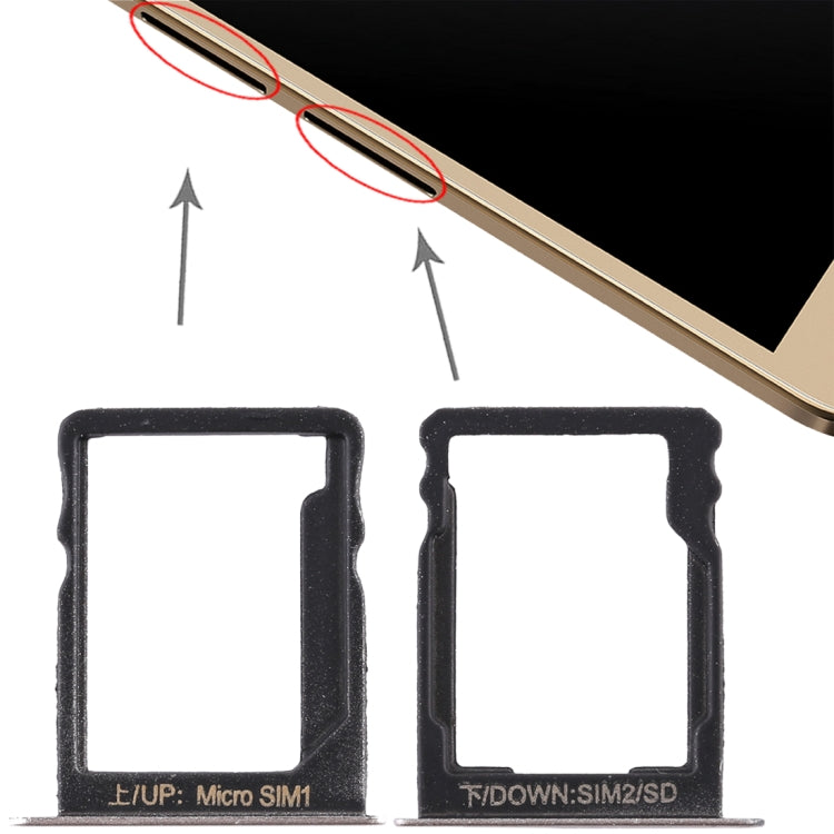 SIM Card Tray + SIM Card Tray / Micro SD Card for Huawei Enjoy 5s – Durable Build, Easy to Use, For Huawei Enjoy 5s For Huawei Enjoy 5s Gold