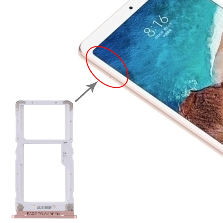 SIM Card Tray + Micro SD Card Tray for Xiaomi Mi Pad 4 – Durable Build, Easy to Use, For Xiaomi Mi Pad 4 For Xiaomi Mi Pad 4 Gold