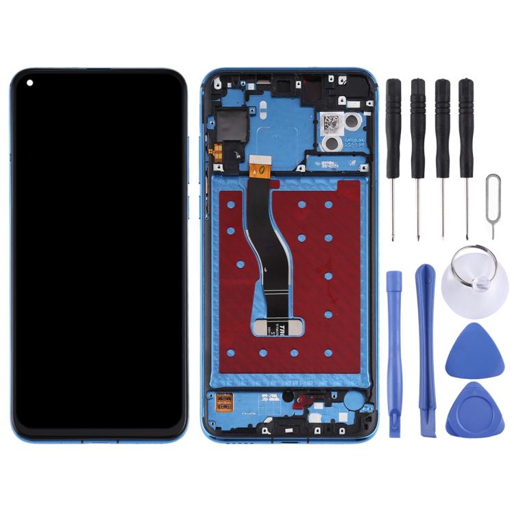LCD Screen and Digitizer Full Assembly with Frame for Huawei Nova 4 – Durable Build, Easy to Use, For Huawei Nova 4