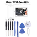 11 in 1 Repair Kits (4 x Screwdriver + 2 x Teardown Rods + 2 x Triangle on Thick Slices + 1 x Eject Pin + 1 x Chuck + 1 x Tempered Glass), 11 in 1 Repair Kits 11 in 1 Repair Kits