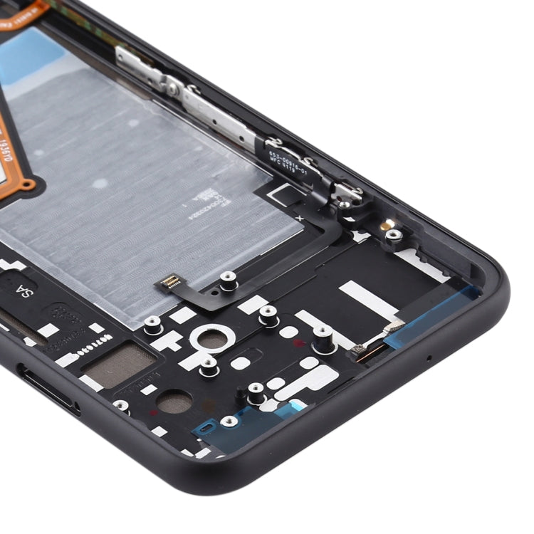 Original LCD Screen and Digitizer Full Assembly with Frame for Google Pixel 4XL – Durable Build, Easy to Use, For Google Pixel 4XL(with Frame)