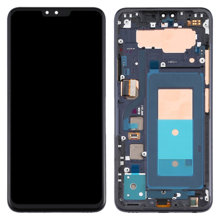 LCD Screen and Digitizer Full Assembly with Frame for LG V40 ThinQ – Durable Build, Easy to Use, For LG V40 ThinQ