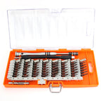 60 in 1 S2 Tool Steel Precision Screwdriver Nutdriver Bit Repair Tools Kit, 60 in 1 (Orange), 60 in 1 (Green), 60 in 1 (Blue), 60 in 1 (Yellow) – Durable Build, Easy to Use