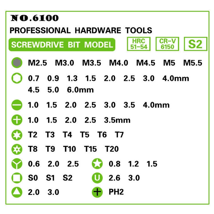 60 in 1 S2 Tool Steel Precision Screwdriver Nutdriver Bit Repair Tools Kit, 60 in 1 (Orange), 60 in 1 (Green), 60 in 1 (Blue), 60 in 1 (Yellow) – Durable Build, Easy to Use