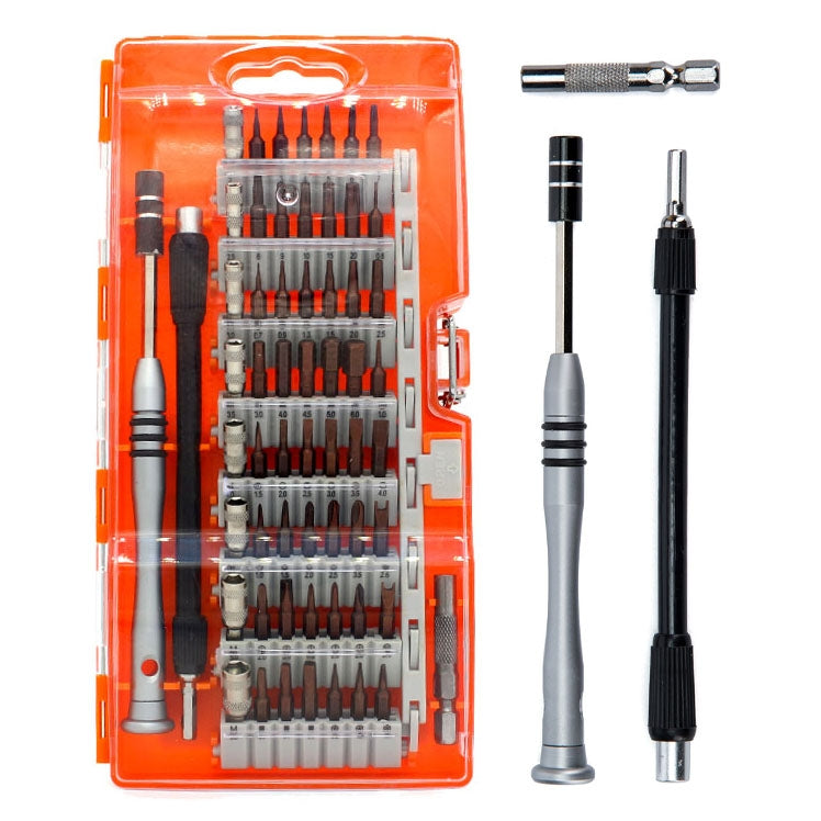 60 in 1 S2 Tool Steel Precision Screwdriver Nutdriver Bit Repair Tools Kit, 60 in 1 (Orange), 60 in 1 (Green), 60 in 1 (Blue), 60 in 1 (Yellow) – Durable Build, Easy to Use 60 in 1 (Orange) Orange