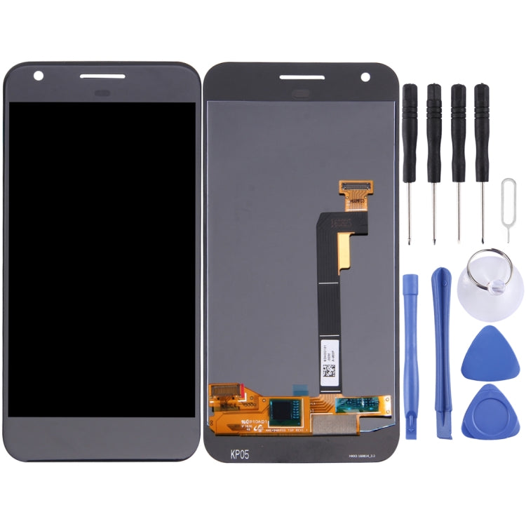 LCD Screen and Digitizer Full Assembly for Google Pixel / Nexus S1 – Durable Build, Easy to Use, For Pixel Black For Pixel Black Black