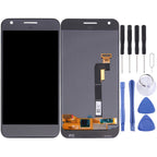 LCD Screen and Digitizer Full Assembly for Google Pixel / Nexus S1 – Durable Build, Easy to Use, For Pixel Black For Pixel Black Black