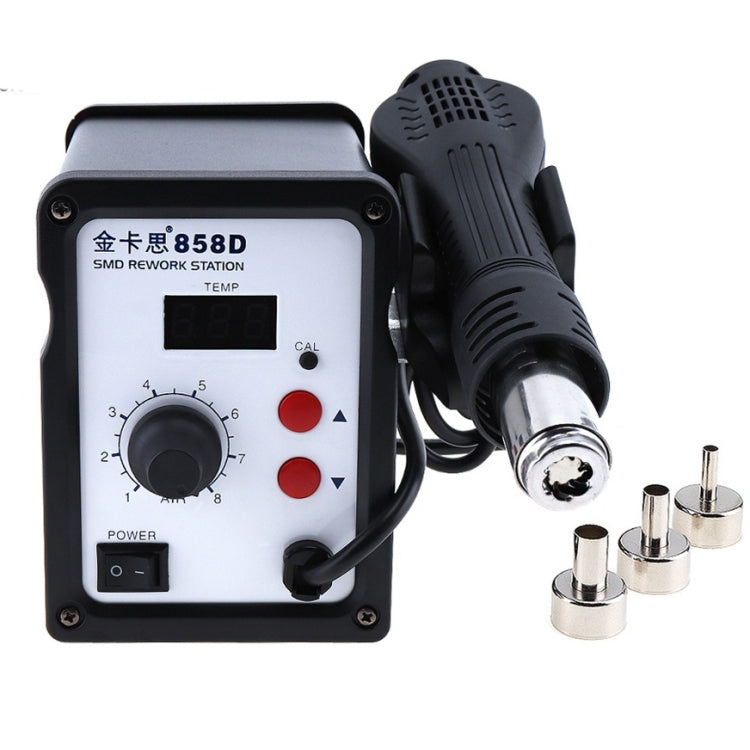 Kaisi K-858D SMD Hot-Air Soldering Station LED Digital Display Support Controllable Temperature for Desoldering + Air Nozzles, EU Plug, K-858D, EU Plug K-858D, EU Plug SP7491B