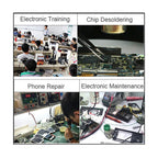 Kaisi K-858D SMD Hot-Air Soldering Station LED Digital Display Support Controllable Temperature for Desoldering + Air Nozzles, EU Plug, K-858D, EU Plug