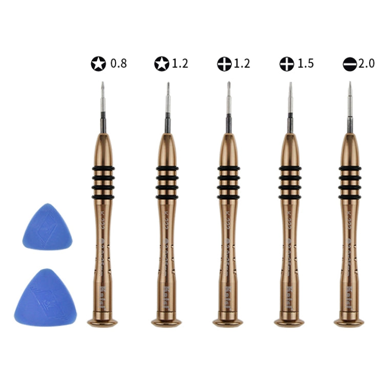 Kaisi K-5222 7 in 1 Plastic Opening Pick + Precision Screwdriver Set Tablet PC Cell Phone Repair Kit, K-5222 – Durable Build, Easy to Use