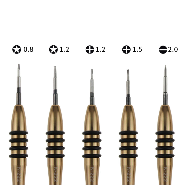Kaisi K-5222 7 in 1 Plastic Opening Pick + Precision Screwdriver Set Tablet PC Cell Phone Repair Kit, K-5222 – Durable Build, Easy to Use