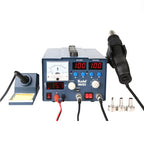 Kaisi K-863D 3 in 1 Hot Air Gun Soldering Station SMD Rework Station With 3A DC Power Supply for Phone PCB Welding Repair Machine, US Plug, K-863D, US Plug, K-863D, EU Plug – Durable Build, Easy to Use K-863D, US Plug SP7498A