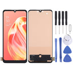 TFT Material LCD Screen and Digitizer Full Assembly for OPPO Reno3 / A91 / F15 / F17, Not Supporting Fingerprint Identification – Durable Build, Easy to Use, For OPPO Reno3 / A91(TFT) For OPPO Reno3 A91(TFT)