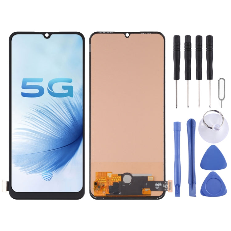 TFT Material LCD Screen and Digitizer Full Assembly (Not Supporting Fingerprint Identification) for vivo S6 5G / X50e / Y70 / Y73s / S7e / V20 / V20 se / V20 (2021) – Durable Build, Easy to Use, For Vivo S6 5G(TFT) For Vivo S6 5G(TFT)
