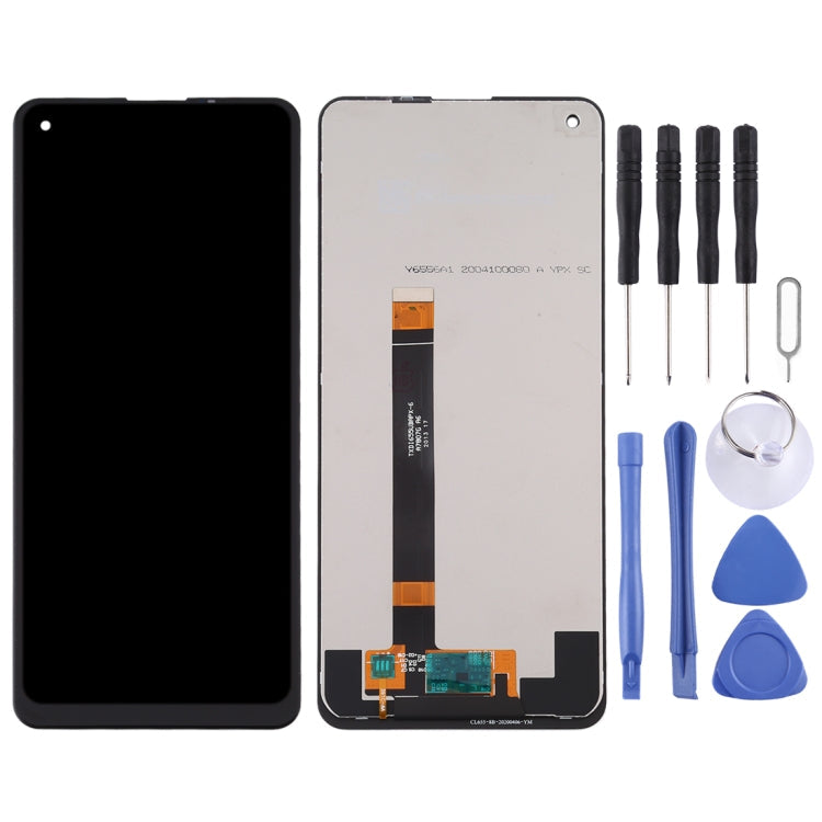 LCD Screen and Digitizer Full Assembly for LG K51s LMK510EMW LM-K510EMW – Durable Build, Easy to Use, For LG K51s