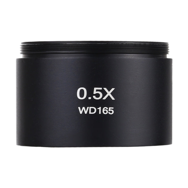 Stereo Microscopes Auxiliary Objective Lens Barlow Lens Magnifier 0.5X WD165, 0.5X WD165 – Durable Build, Easy to Use