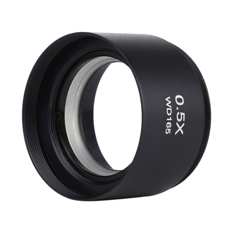 Stereo Microscopes Auxiliary Objective Lens Barlow Lens Magnifier 0.5X WD165, 0.5X WD165 – Durable Build, Easy to Use