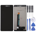 LCD Screen and Digitizer Full Assembly for Nokia 6 2018 / 6.1 SCTA-1043 TA-1045 TA-1050 TA-1054 TA-1068 – Durable Build, Easy to Use, For Nokia 6 (2018)