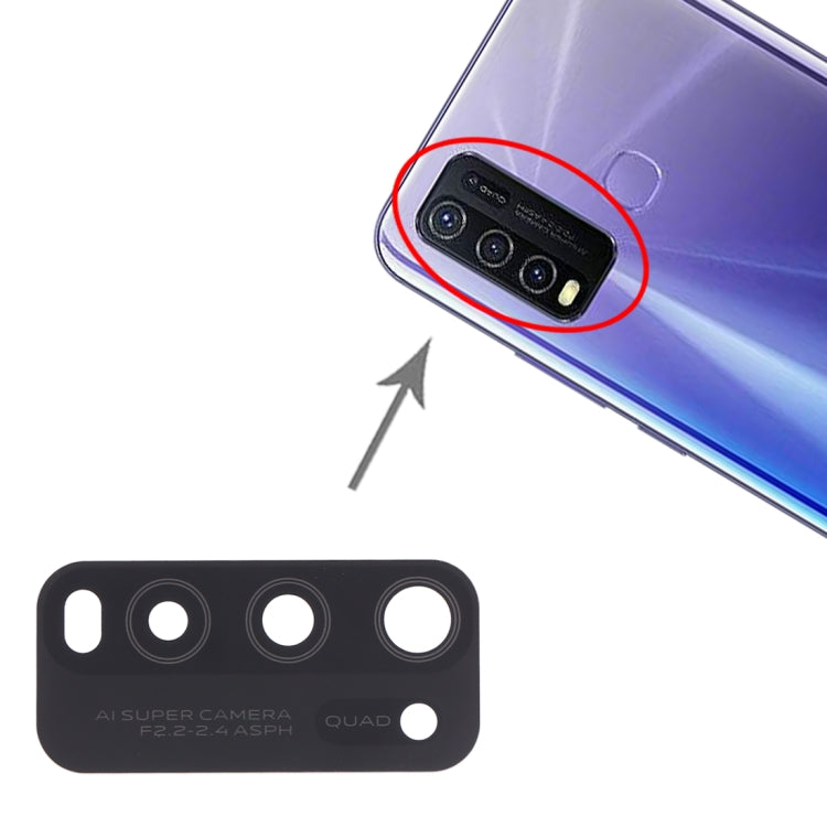 1935, V1965A / Vivo Y30 1938 10pcs Back Camera Lens – Durable Build, Easy to Use, For Vivo Y50