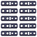 10pcs Back Camera Lens – Durable Build, Easy to Use, For Vivo V17 Pro For Vivo V17 Pro Black