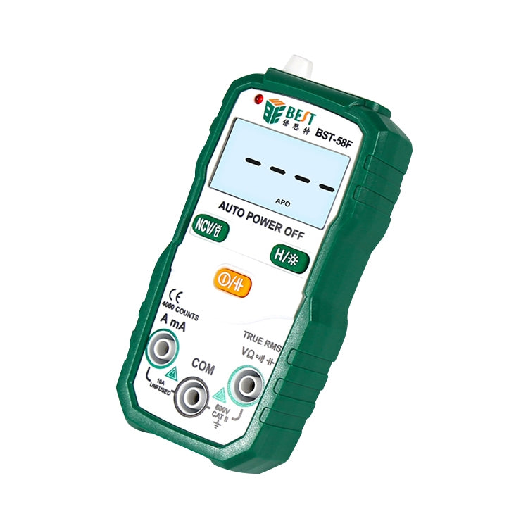 BEST BST-58F Full Automatic Range Multimeter Without Shift Intelligent Identification Digital Multimeter Household Mini Electrical Instrument – Durable Build, Easy to Use