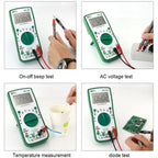 BEST BST-58X Multi-function Digital Multimeter Automatic Range Four Position Semi Backlight Display Intelligent Anti Burning
