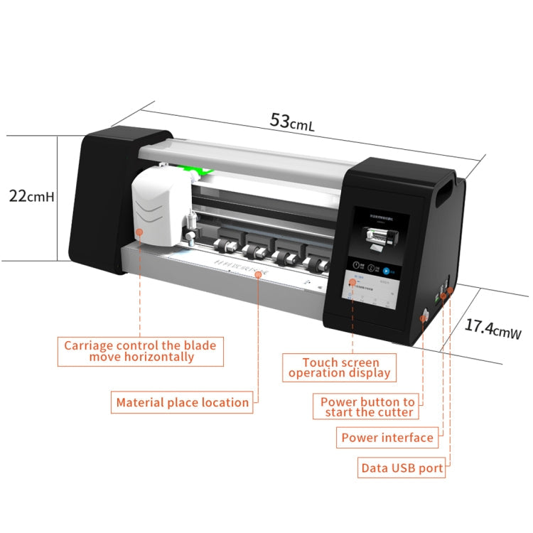 Intelligent Touch LCD Screen Flexible TPU Hydraulic Film Protector Cutter Machine, Intelligent Film Cutter – TPU