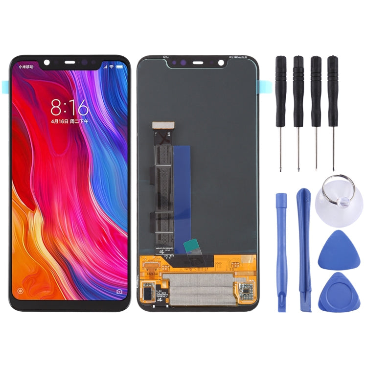 OEM OLED LCD Screen and Digitizer Full Assembly for Xiaomi Mi 8 – Durable Build, Easy to Use, For Xiaomi Mi 8 For Xiaomi Mi 8
