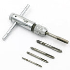 M3-M8 Adjustable Ratchet Tap Wrench and Hand Tapping Accessories, M3-M8 M3-M8