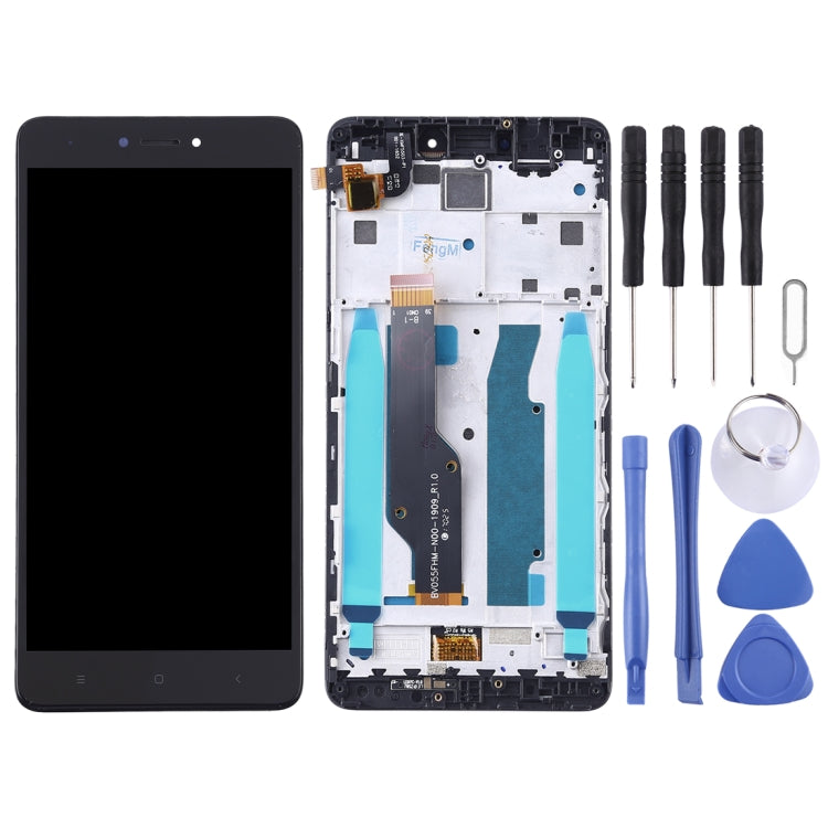LCD Screen and Digitizer Full Assembly with Frame for Xiaomi Redmi Note 4X – Durable Build, Easy to Use, For Xiaomi Redmi Note 4X