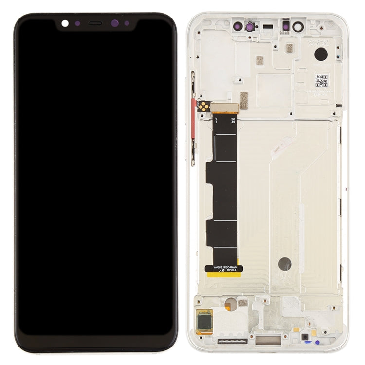 LCD Screen and Digitizer Full Assembly with Frame & Side Keys for Xiaomi Mi 8 – Durable Build, Easy to Use, For Xiaomi Mi 8, For Mi 8 (Rose Gold)