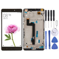 LCD Screen and Digitizer Full Assembly with Frame for Xiaomi Mi Max – Durable Build, Easy to Use, For Xiaomi Mi Max For Xiaomi Mi Max Black