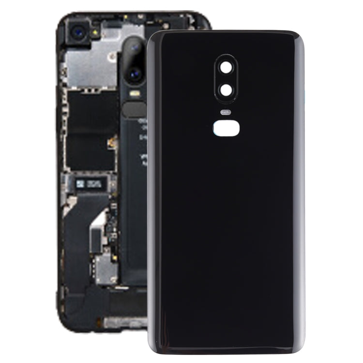 Smooth Surface Battery Back Cover – Durable Build, Easy to Use, For OnePlus 6, For OnePlus 6 (Red)