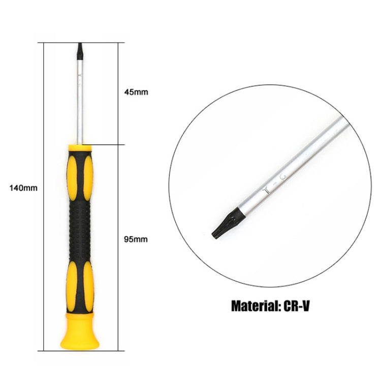 7 in 1 Opening Tool Kit Disassemble Repair with T6 / T8 / T10 Screwdrivers for Nintendo Switch / XBOX360 Game Console, T6 / T8 / T10 Screwdrivers – Durable Build, Easy to Use